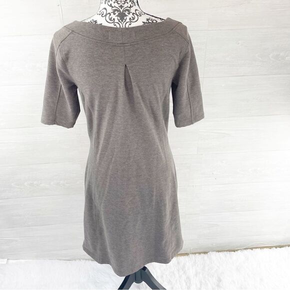 Title Nine Floral Aztec Print Boatneck Shift Dress - Picture 4 of 7